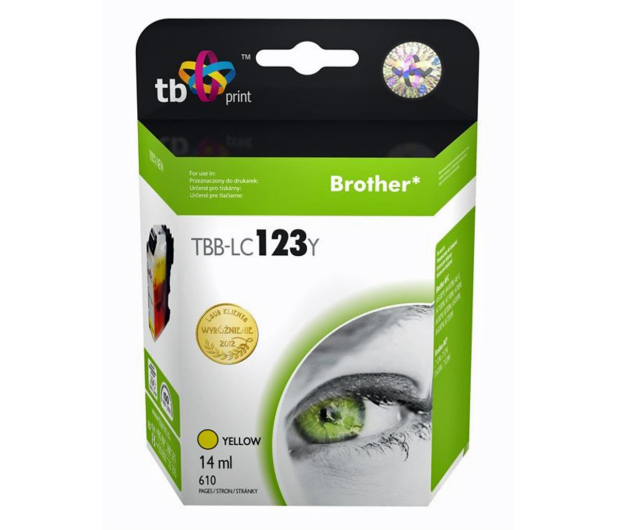 TB Print do Brother LC123 TBB-LC123Y YE - 171774 - zdjęcie